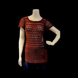 NWT Bohemian Crochet Top